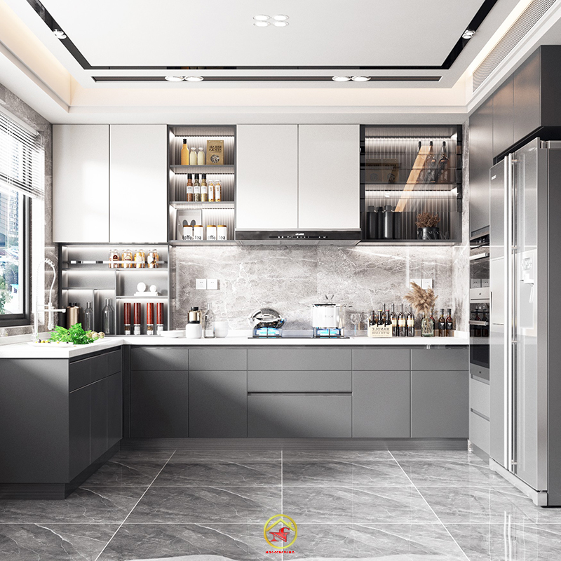 Tủ bếp nhựa Acrylic AC 7